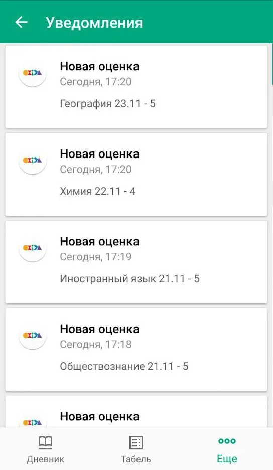 Скриншот ИСОУ Виртуальная школа 4